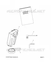 REFERENCES, EL MANUAL DEL PROPIETARIO, TOOLS, BELT HOLDER