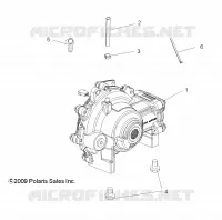 TREN, FRONT GEARCASE MOUNTING