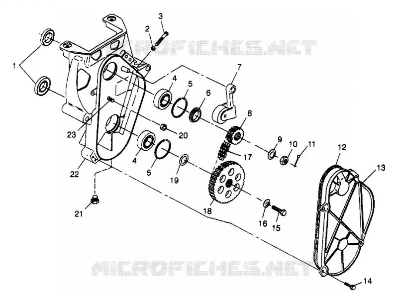 CADENACASE 500 EFI 0973774 (4938423842B007)