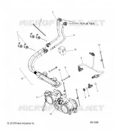 FUEL SYSTEM, RAIL, LINES AND CUERPO DE MARIPOSA