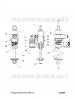 SUSPENSION, CHOQUE FRONTAL TRACK, VELOCITY 7045536