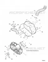 TREN, CLUTCH COVER AND DUCTING
