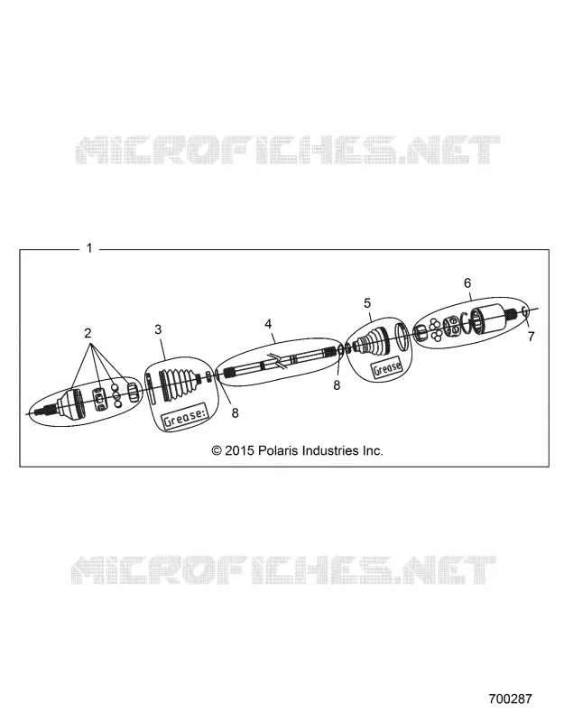 TREN, FRONT HALF SHAFT (IF BUILT 10/20/15 AND AFTER)