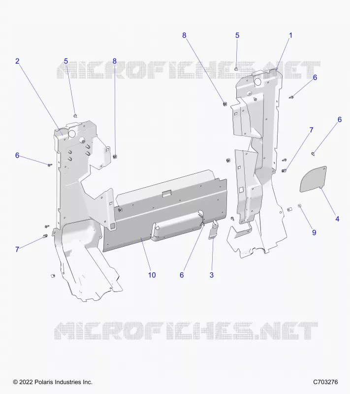 CARROCERÍA POSTERIOR CLOSEOFF, SIDE PANELS