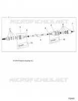 DRIVE TRAIN, HALF EJE TRASERO