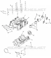 CAJA DEL CIGÜEÑAL 700 XC 0971766 (4941814181C006)