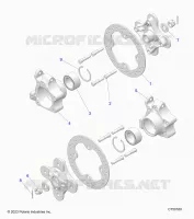 SUSPENSION, PORTAEQUIPAJES TRASERO AND HUB -Z24NEF99AR/AM/BR/BM (C750160)