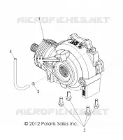 TREN, FRONT GEARCASE