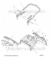 PARACHOQUE, REAR AND CLOSEOFF