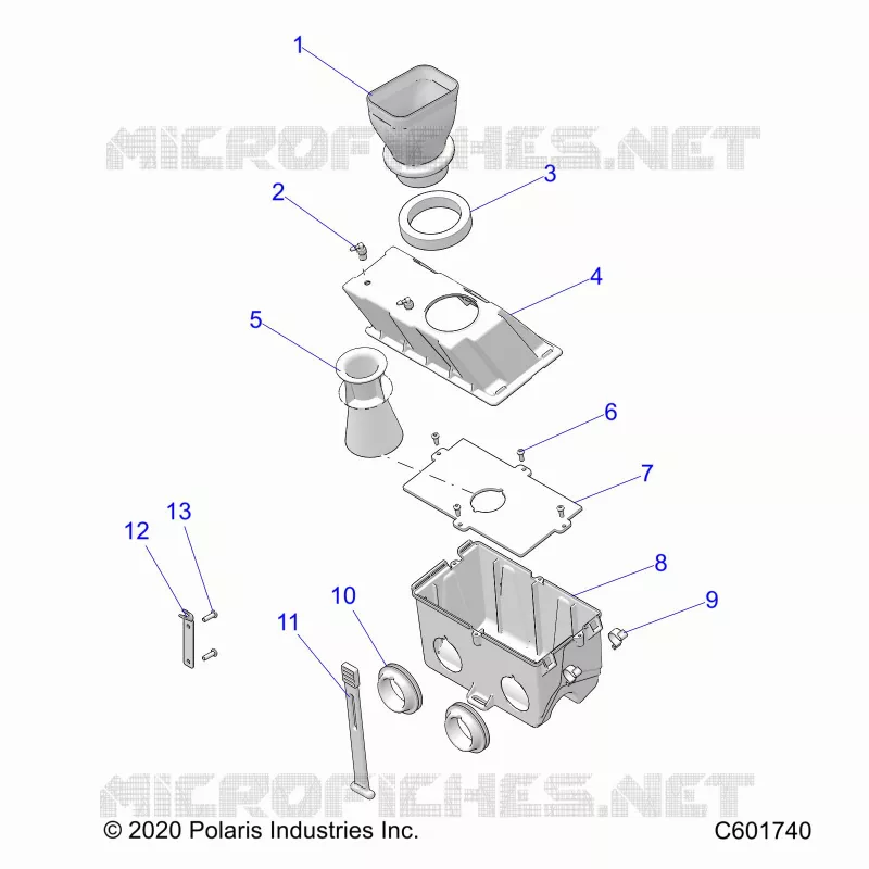 MOTOR, AIR BOX