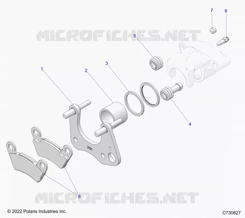 BRAKES, PINZA FRENO DELANTERA