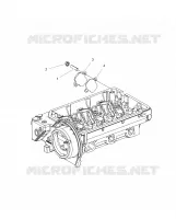 ENGINE, BOMBA DE COMBUSTIBLE FITTING COVER