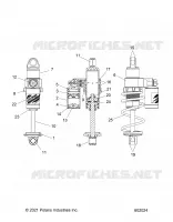 SUSPENSION, CHOQUE FRONTAL TRACK, VELOCITY