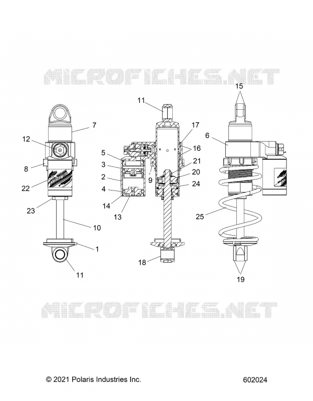 SUSPENSION, CHOQUE FRONTAL TRACK, VELOCITY