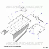 PARACHOQUE, REAR, SNOWFLAP AND TAILLIGHT COVER