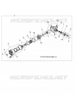 TREN, FRONT GEARCASE INTERNALS