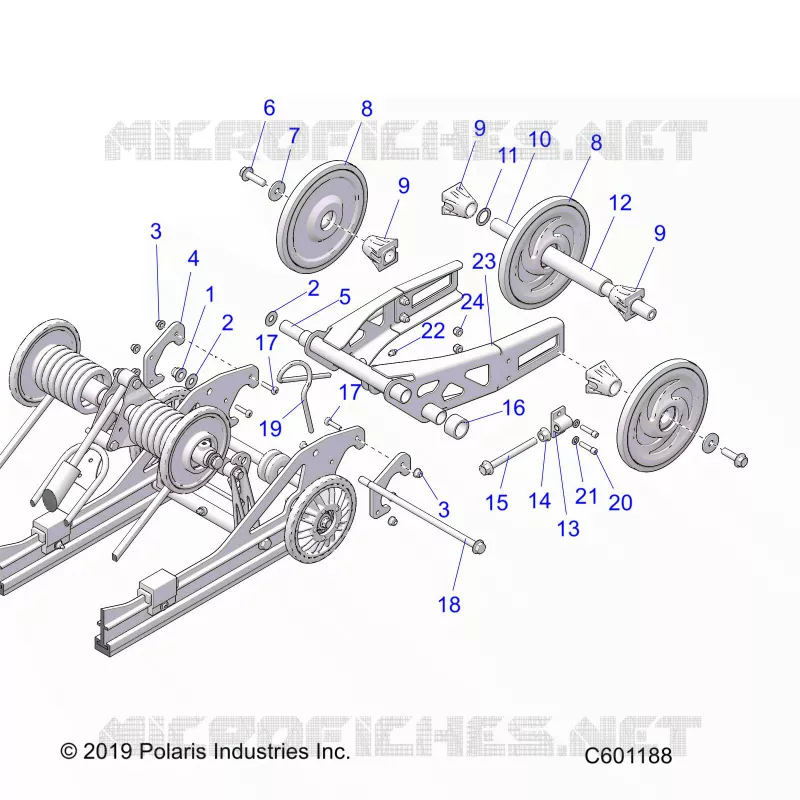 SUSPENSION TRASERA, ARTICULATING