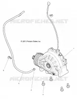 DRIVE TRAIN, FRONT MONTAJE DE ENGRANAJES