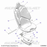 ASIENTO ASM.- Z23G4C92AL/BL (C2689862)