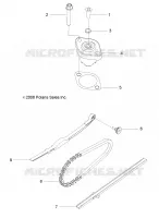 ENGINE, TENSIONER, CAM CADENA