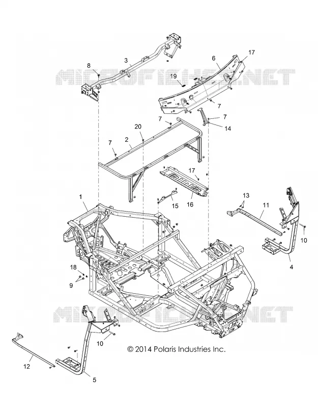 CHASSIS, MARCO PRINCIPAL