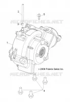 TREN, FRONT GEARCASE MOUNTING