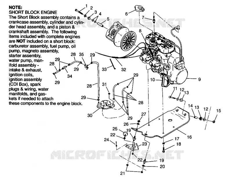 MONTAJE DEL MOTOR CLASSIC 0963865 (4935383538C002)