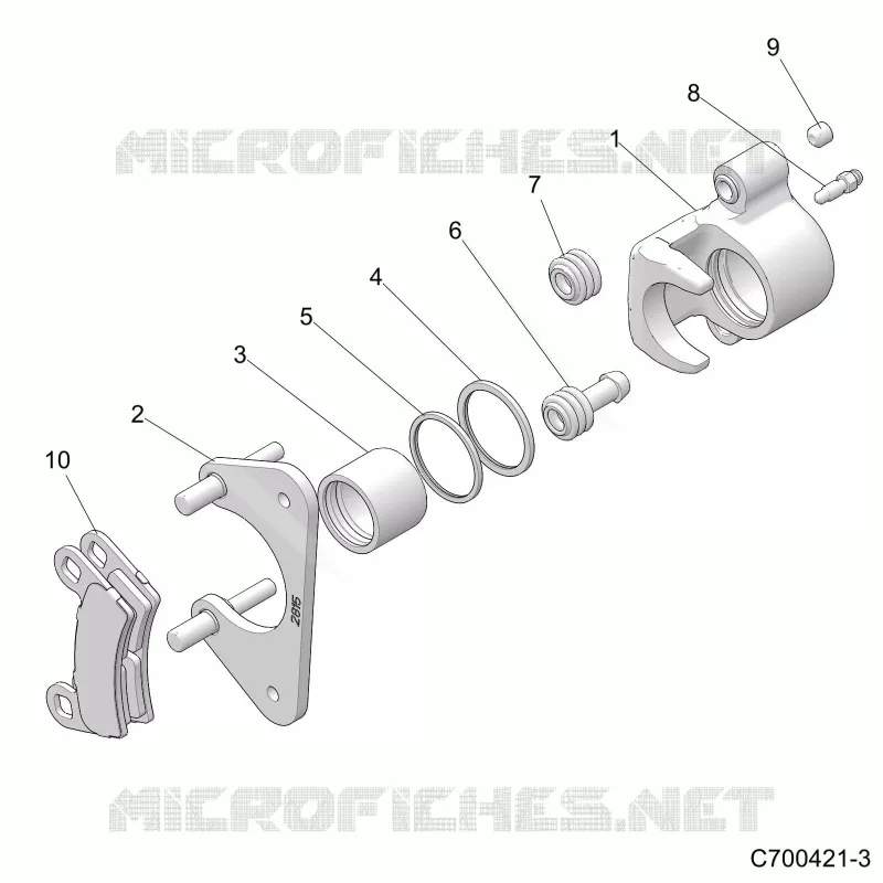 BRAKES, PINZA TRASERA