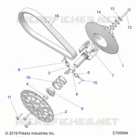 TREN, SECONDARY CLUTCH