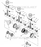 PISTÓN Y CIGÜEÑAL XLT SP 0966676 AND EUROPEAN XLT SP E966676 (4931703170C011)