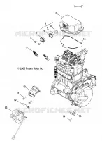MOTOR, MONTAJE DEL CUERPO DEL ACELERADOR