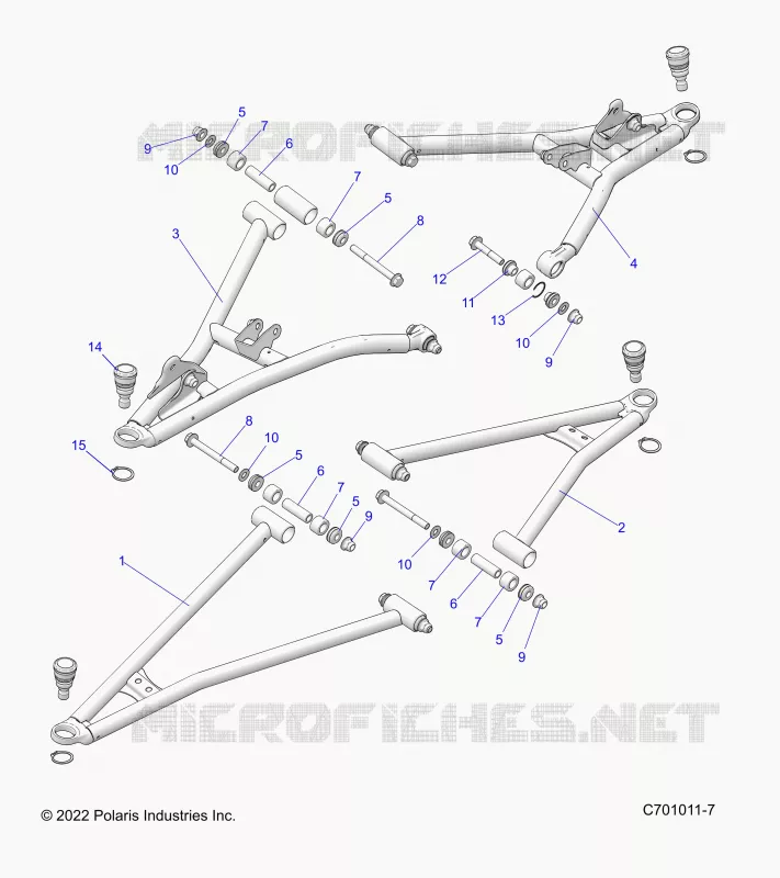 SUSPENSIÃ“N DELANTERA CONTROL ARMS