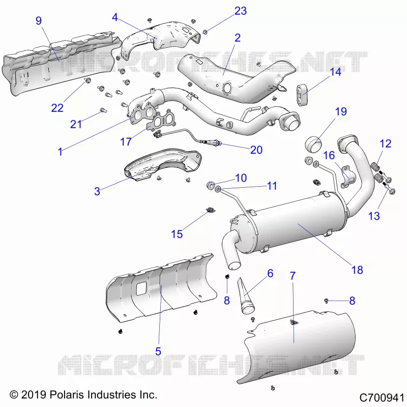 ENGINE, SISTEMA DE ESCAPE