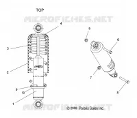 SUSPENSION, CHOQUE FRONTAL TRACK