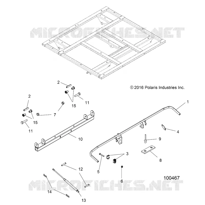 BODY, DUMP BOX LEVER AND MONTAJE DE DESCARGA