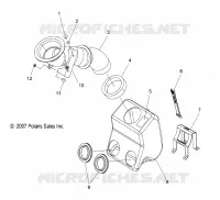 MOTOR, TOMA DE AIRE SYSTEM