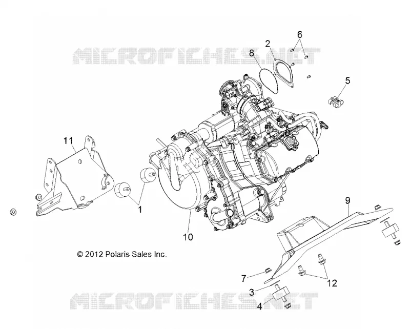 MOTOR, MOUNTING