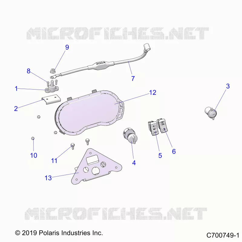 ELECTRICA, DASH INSTRUMENTS AND CONTROLS