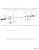 DRIVE TRAIN, HALF EJE TRASERO