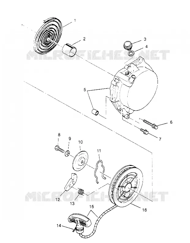 ARRANQUE DE RETROCESO Scrambler W957840 (4927252725D004)