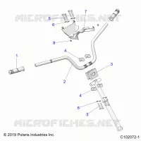 GOBIERNO, HANDLEBAR AND CLAMPS