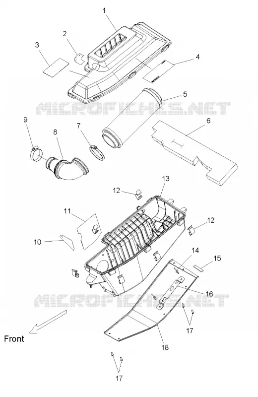 MOTOR, TOMA DE AIRE SYSTEM
