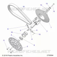 TREN, SECONDARY CLUTCH