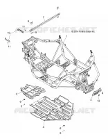 CHASSIS, MARCO PRINCIPAL AND SKID PLATE