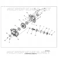 DRIVE TRAIN, CAJA DE CAMBIOS TRASERA INTERNALS