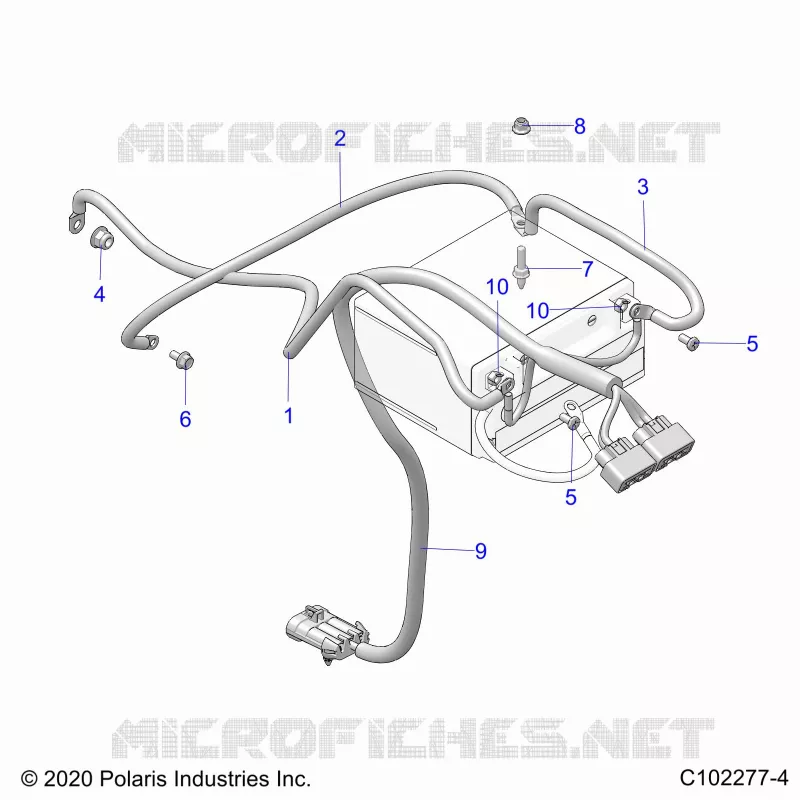 ELECTRICA, BATTERY CABLES