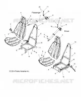 ASIENTO AND SEAT BELT MOUNTING