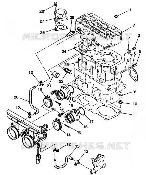 CILINDRO 500 EFI 0942774 and  EFI SKS 0942574 (49274127410034)