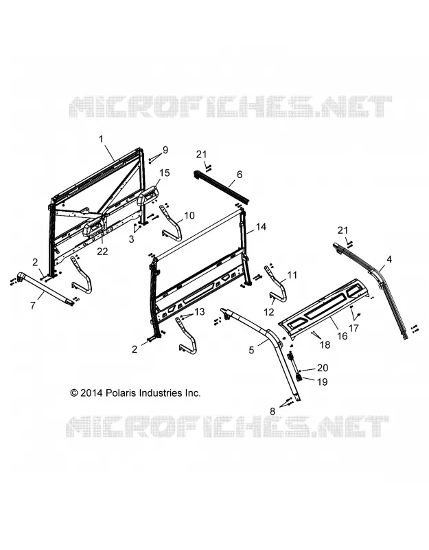 CHASSIS, CAB BASTIDOR