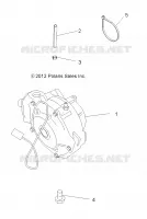 TREN, FRONT GEARCASE MOUNTING